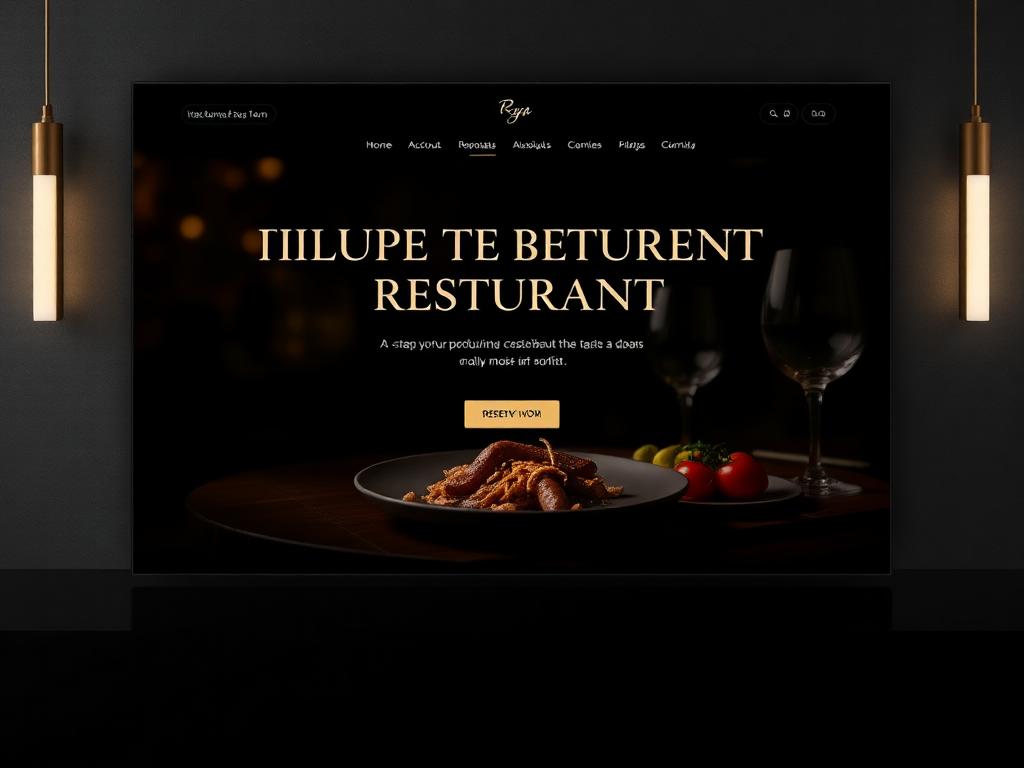 Maison Noir — Luxury Restaurant website by ClientForge